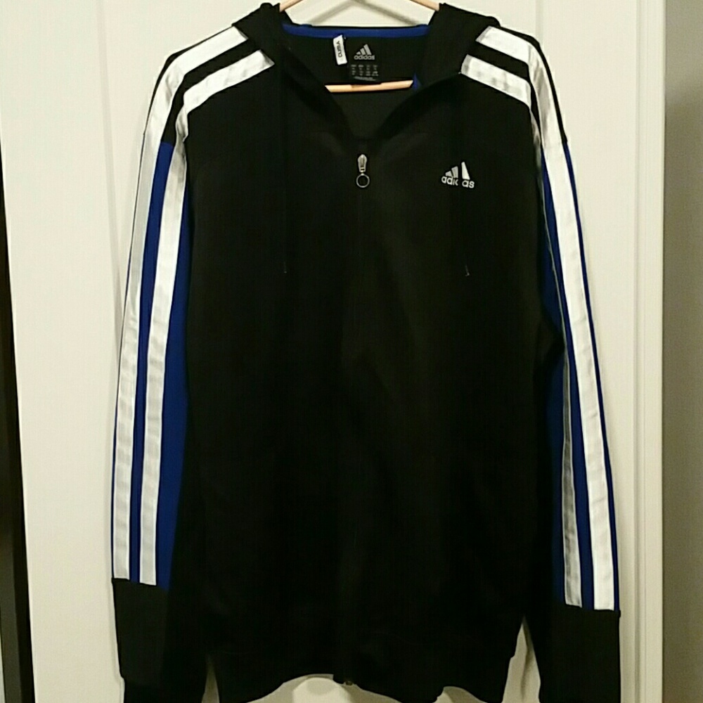 Adidas light hoodie jacket
